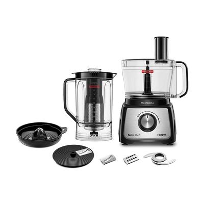 Multiprocessador de Alimentos Mondial MPN-01-BE 7 em 1 - 220V