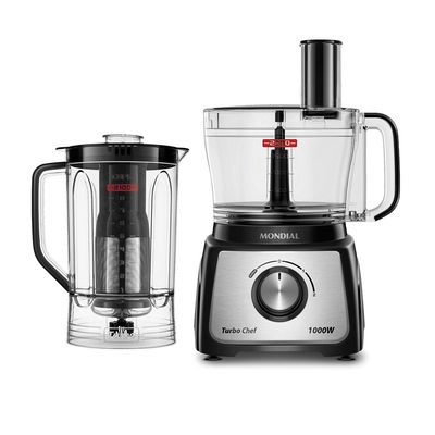 Multiprocessador de Alimentos Mondial MPN-01-BE 7 em 1 - 220V
