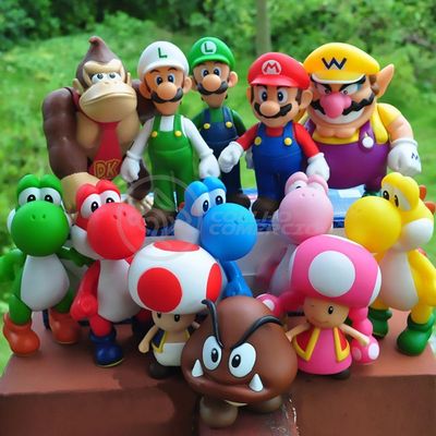 Boneco Action Figure Yoshi Grande Super Size 26Cm - Mario