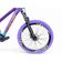 Bicicleta Aro 26 Vikingx Tuff Freio Hidráulico 21v Freeride Rodas Vmaxx Suspensão Pneu Flame Roxo-Azul X44