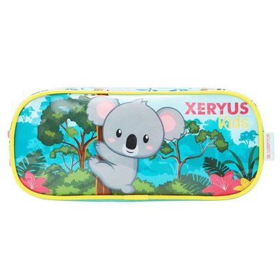 Kit Mochila Rodinha Lancheira Estojo Infantil Coala Xeryus