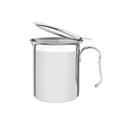Bule Para Café E Leite 8 Cm 550 Ml Em Aço Inox