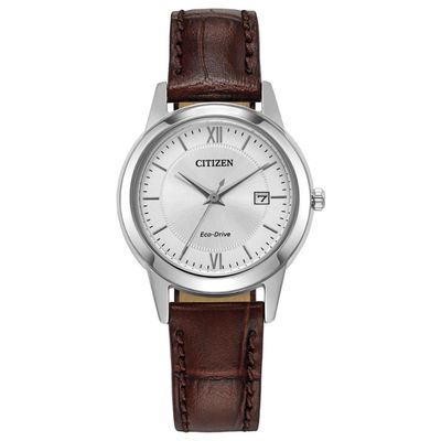 Relógio Citizen Feminino Ref: Fe1087-28a Solar Prateado Eco-Drive