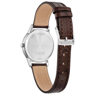 Relógio Citizen Feminino Ref: Fe1087-28a Solar Prateado Eco-Drive