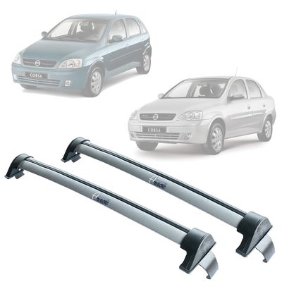 Rack Teto Aluminio Automotive Rack GM Corsa Hatch SDN PRATA