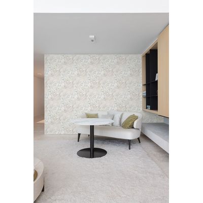 Papel de Parede Time Folhagem Bege TJ3201