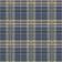 Papel de Parede Botany House Xadrez Azul 15579