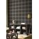 Papel de Parede Botany House Xadrez Azul 15579