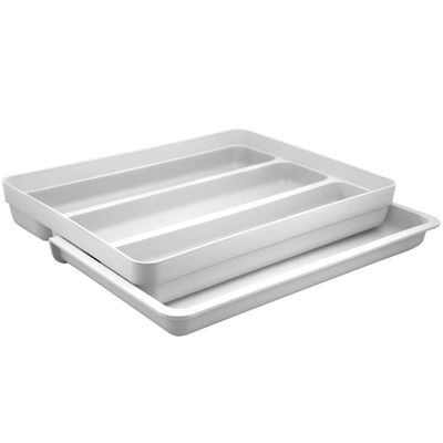 Organizador Extensível Porta Talheres Gaveta Cozinha