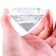 Pedra Decorativa Formato Diamante Cristal Peso de Papel - Decoração com Estilo e Funcionalidade