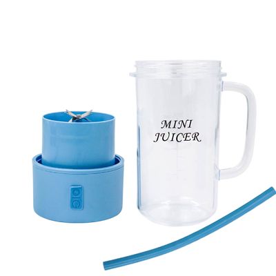Mini Liquidificador Portatil USB Azul