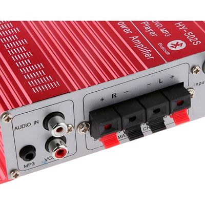 Amplificador Estéreo Hi-Fi com Controle Remoto