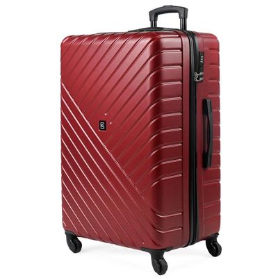 Mala Grande 32 kg ABS 4 Rodas Detroit Vermelha G / Vermelho