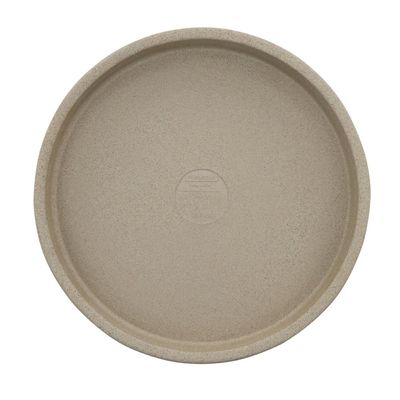 Prato para Vaso Tramontina em Polietileno Granito Areia G