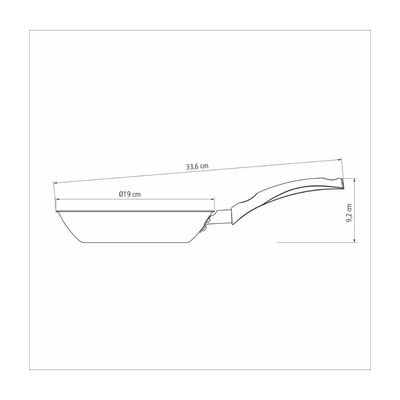 Frigideira Tramontina Turim em Aluminio com Revestimento Interno e Externo em Antiaderente Starflon Max Vermelha 18 cm 0