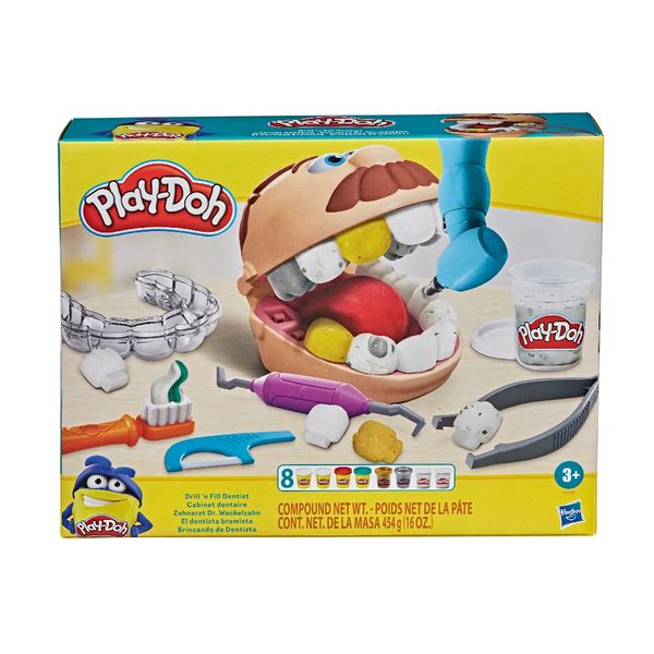 Massa de Modelar Playdoh Conjunto Brincando de Dentista Massa de Modelar Playdoh Conjunto Brincando de Dentista