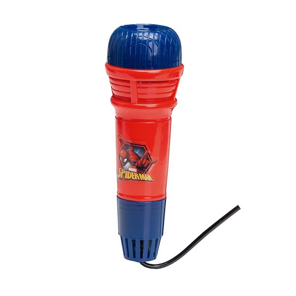Microfone Infantil com Eco Etitoys Spiderman Microfone Infantil com Eco Etitoys Spiderman
