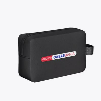 Necessaire Fit Neoprene Grupo Casas Bahia Preto