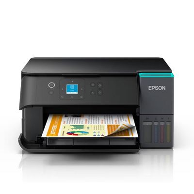 Impressora Multifuncional Tanque de Tinta EcoTank L4360 Wi-Fi Colorida Epson Preto / Bivolt