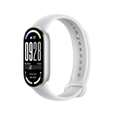 Pulseira Inteligente Smart Band Amoled Bluetooth 5ATM Bateria Durável Xiaomi Prata