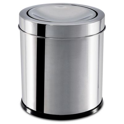Lixeira Brinox com Tampa Basculante 3032/201 3,2 Litros Inox
