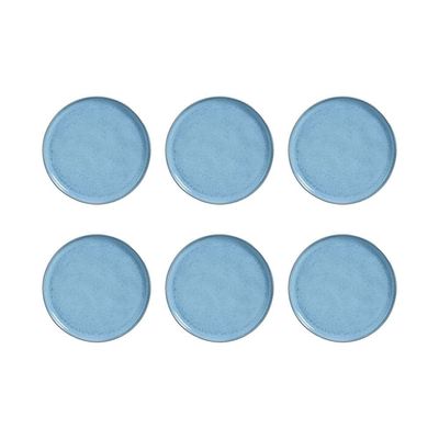 Conjunto com 6 Pratos Rasos Linhas Bio Breeze 27,5cm Porto Brasil n/a