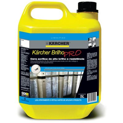 Cera Acrílica de Alto Brilho PRO - 5 Litros Karcher