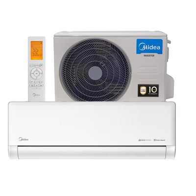 Ar Condicionado Split Inverter 12000 BTUs AI Ecomaster Frio Springer Midea Branco / 220V