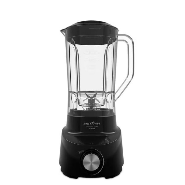 Liquidificador Diamante 4 Velocidades 600W Preto Britânia Preto / 110V