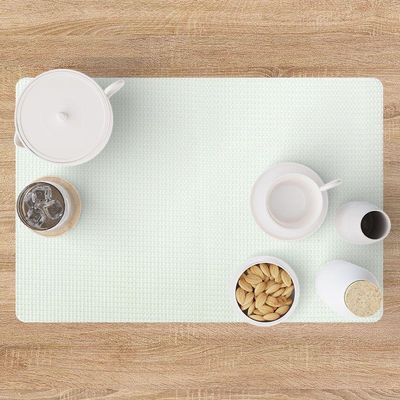 Kit Jogo Americano Mesafix Branco 45x30cm - 4 Unidades