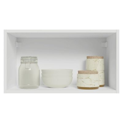 Armário Aéreo 60 Cm 1 Porta Basculante Vik Madesa Branco