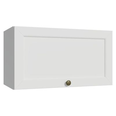Armário Aéreo 60 Cm 1 Porta Basculante Vik Madesa Branco