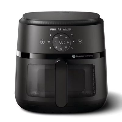 Fritadeira Elétrica Airfryer Philips Walita Série 2000 XL Digital NA230/00 1700W Preta Preto / 110V