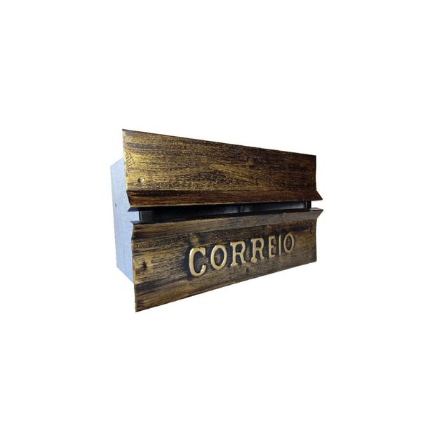 Caixa Correio Popular Chapa 12x20x10cm Caixa Correio Popular Chapa 12x20x10cm
