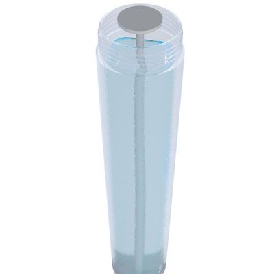 Escova Sanitária com Dispenser e Suporte Flashlimp Verde Esmeralda e Cinza