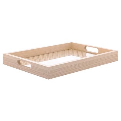 Bandeja Ret Mdf c Fundo Trelica 36,5x4x26,5 Lyor n/a