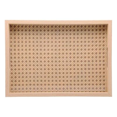 Bandeja Ret Mdf c Fundo Trelica 36,5x4x26,5 Lyor n/a