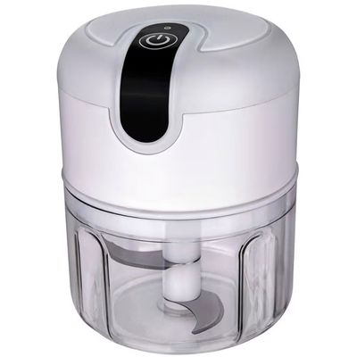 Mini Processador de Alimentos Euro 3 Lâminas Cabo USB - Branco Branco