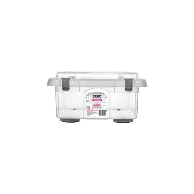 Caixa Organizadora Sanremo Top Stock em Plástico Cristal 8,6l