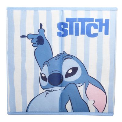 Cesto Organizador Dobravel 30x30cm CV245196 Stitch