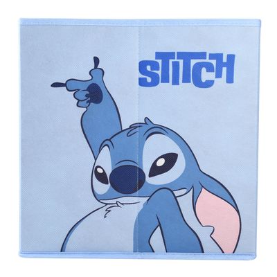 Cesto Organizador Dobravel 30x30cm CV245196 Stitch