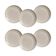 Conjunto de Pratos Rasos Coup Hotellatte 26,5cm 6 Peças Porto Brasil n/a