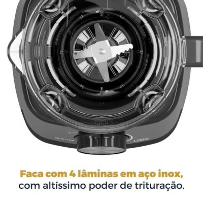 Liquidificador Britânia BLQ1100 1100W Preto Preto / 220V