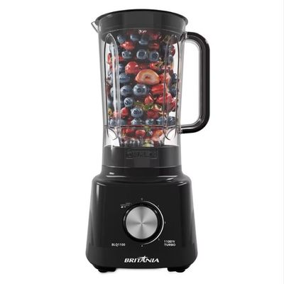 Liquidificador Britânia BLQ1100 1100W Preto Preto / 220V