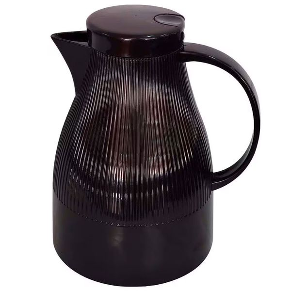Garrafa Térmica Dynasty Lummiere em Plástico Preta - 1L Preto