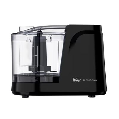 Mini Processador Fast Cut WMP150 150W 360ml Motor Silencioso Lâminas de Inox Wap Preto/Inox / 220V