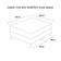 Colchão Firme Natural 2025- 100% Latex Firme Opcionais Box Medida Queen 158x198cm