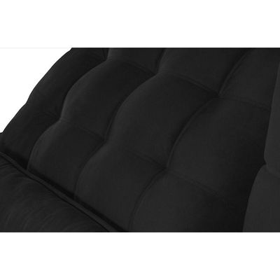 Sofá Modular 4 Lugares 2.30M Retrátil E Reclinável Preto