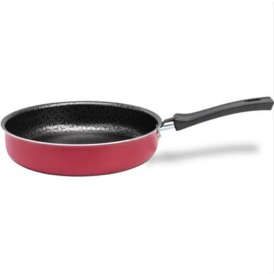 Frigideira Anis Antiaderente Pro-Flon 24cm Alta Vermelho Brinox Vermelho