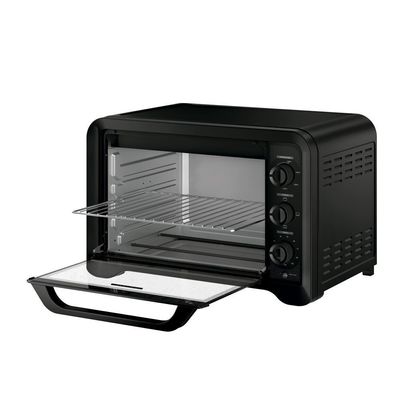 Forno De Bancada Elétrico Dako Pratiko 50L Com Grill Preto 220V